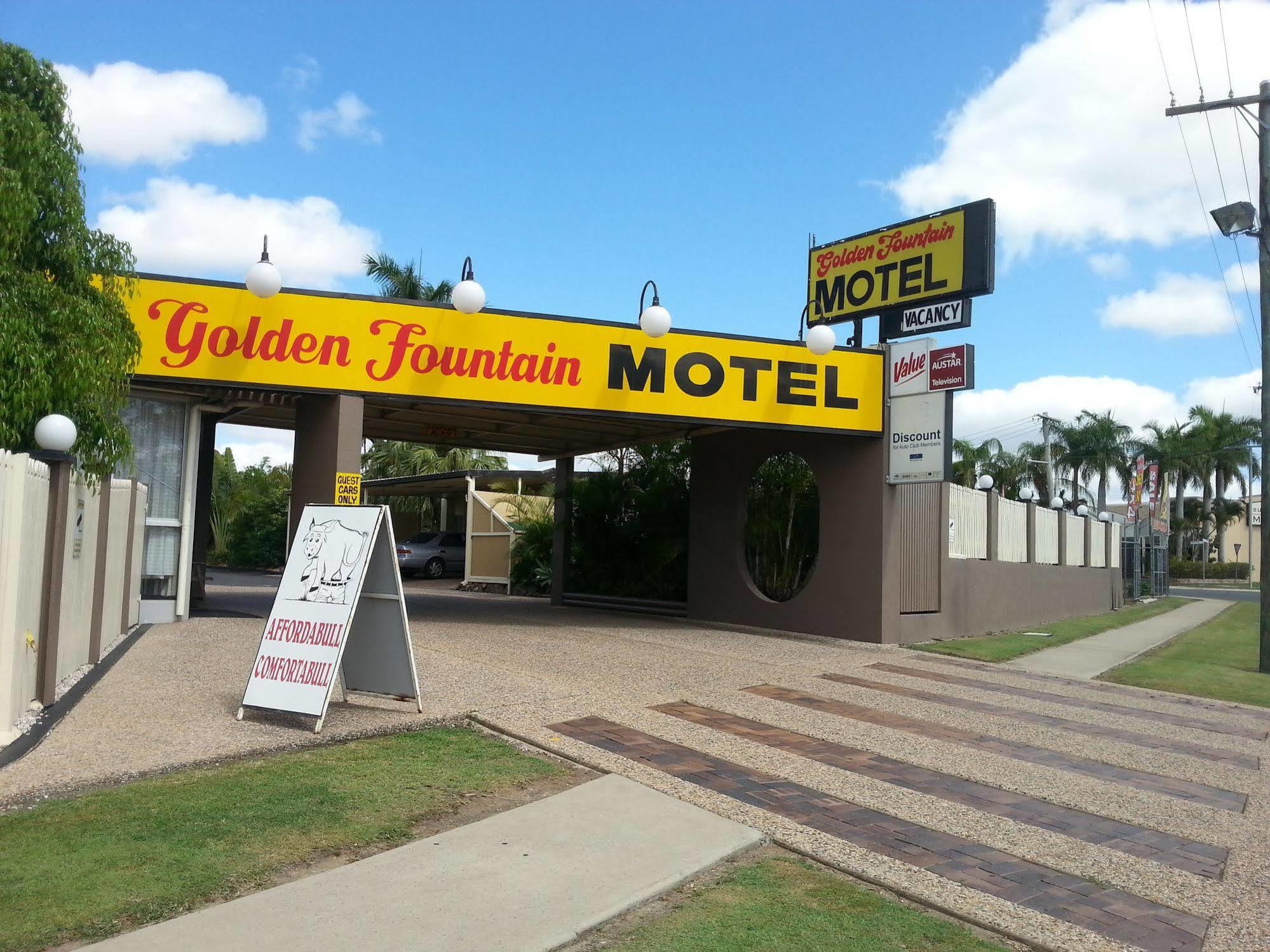 Golden Fountain Motel Rockhampton Zewnętrze zdjęcie